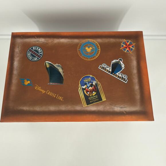 NEW Disney Cruise Line Fantasy Inaugural Mickey Ear Hat In Original Box LE 500 - Picture 11 of 16